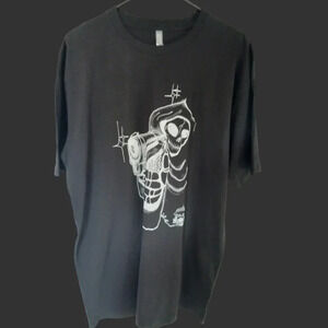 Cotton heritage short sleeve tee size  XL black